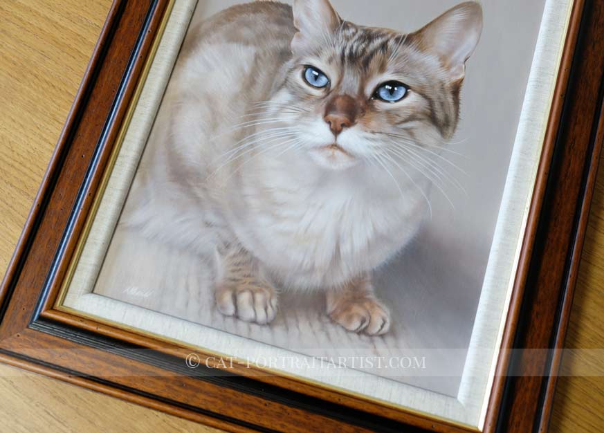 Cat Oils Portraits by Nicholas Beall