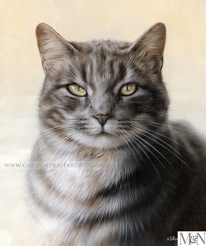 Cat Oils Portraits by Nicholas Beall