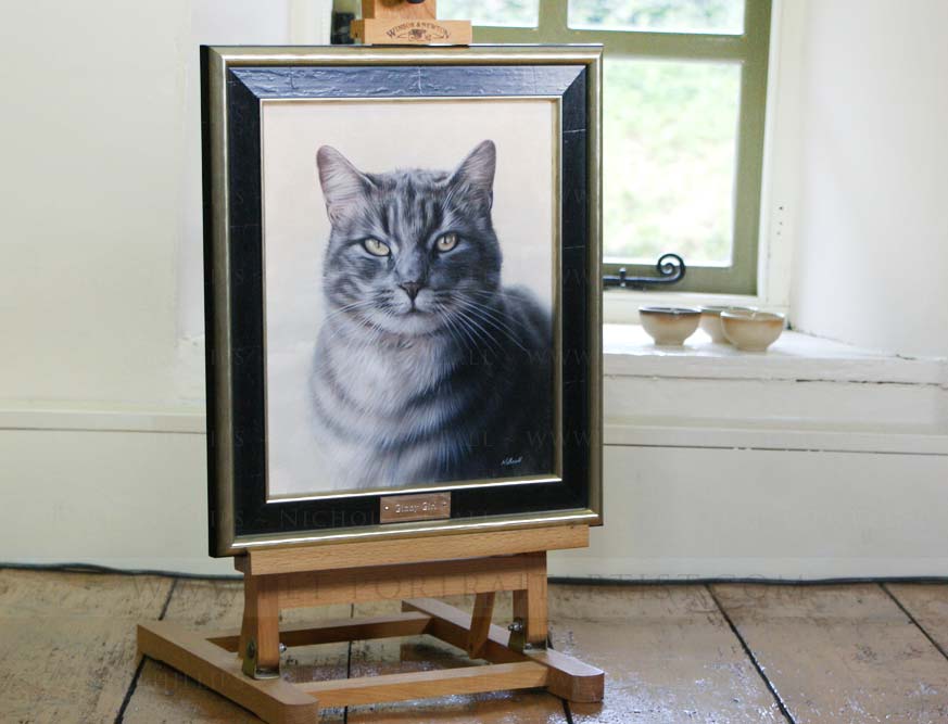 Cat Oils Portraits by Nicholas Beall