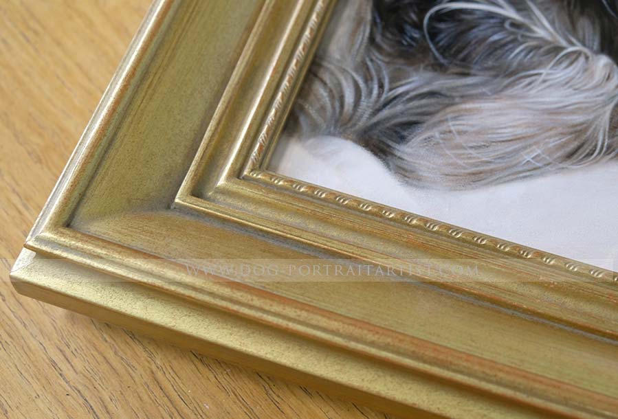 Dog Pet Portraits Framed