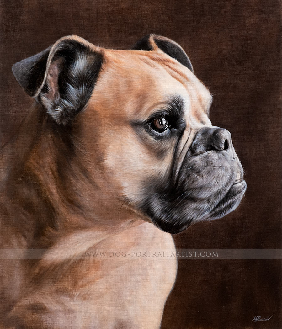 Dog Portrait Painting