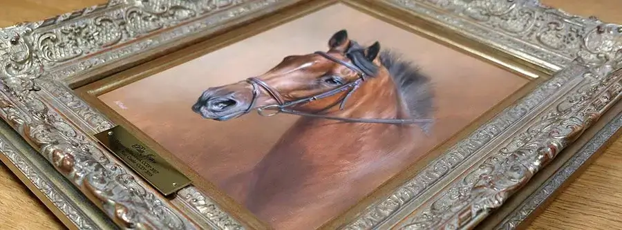 Further examples of traditional oil pet portrait commissions A broader view of traditional oil pet portraits by Nicholas Beall